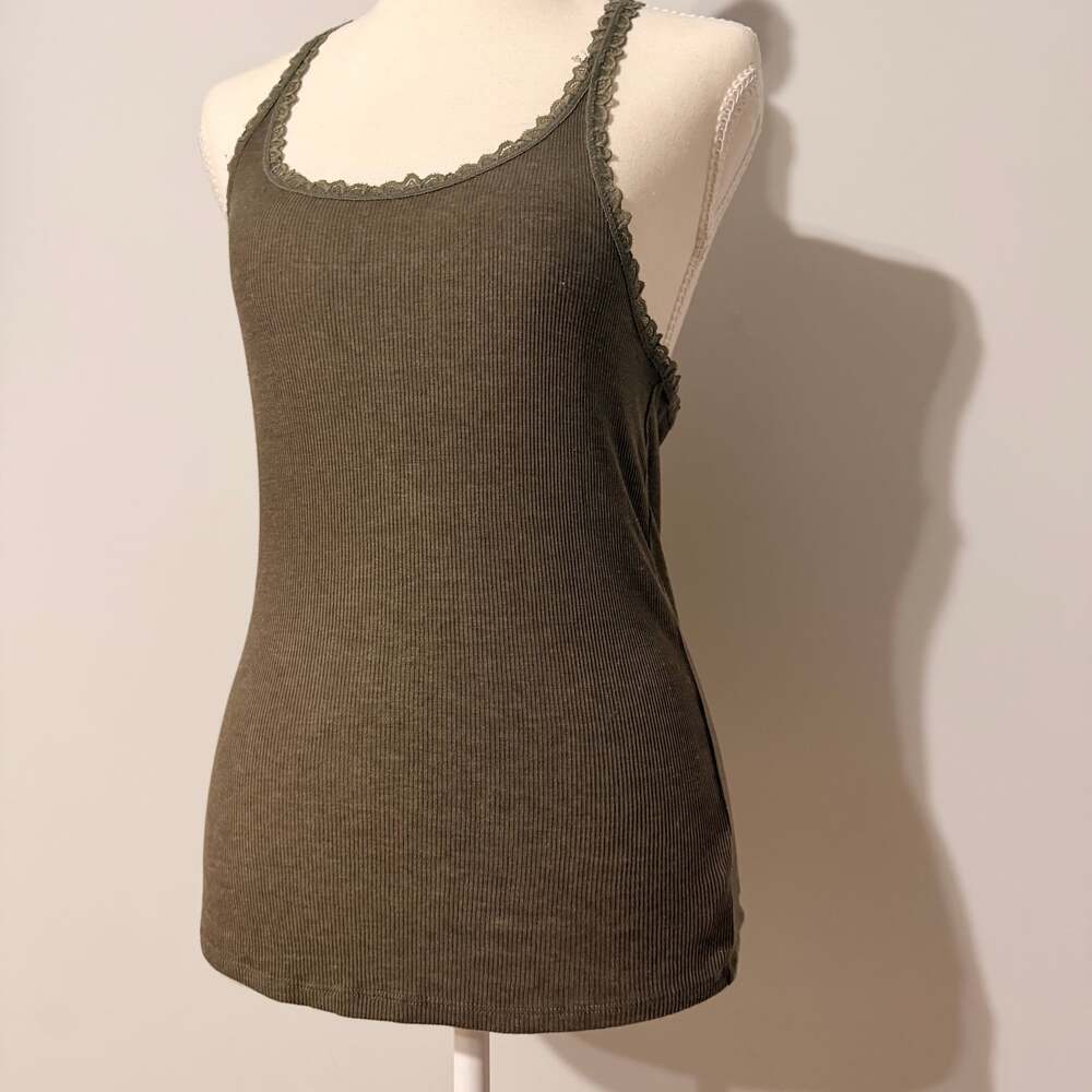 Aerie Ribbed Trim Tank Top - Picture 3 of 6